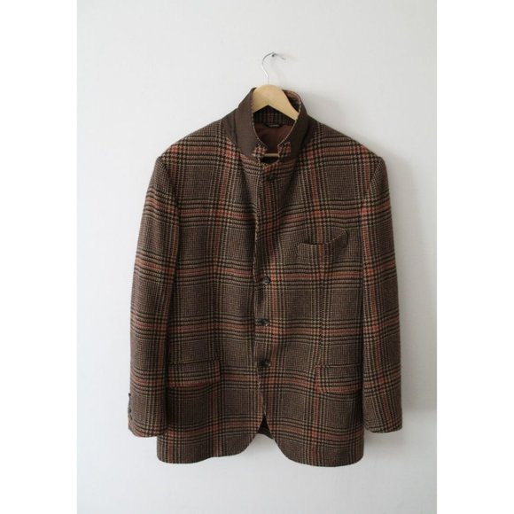 Loro Piana Burrows Men's Rain System Cashmere Jacket Size IT 56 Water-Resistant - Picture 1 of 11